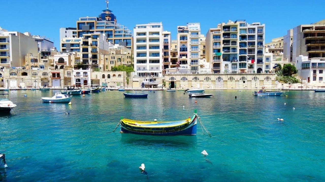 סליאמה Deluxe Apartment With Valletta And Harbour Views מראה חיצוני תמונה
