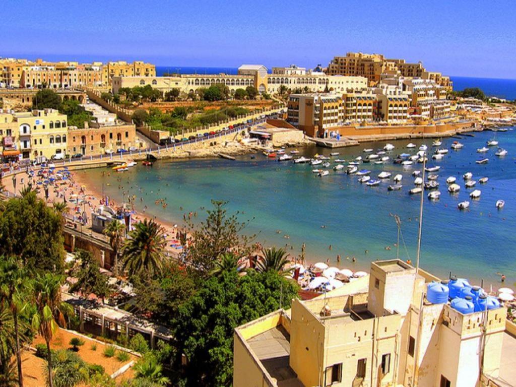 סליאמה Deluxe Apartment With Valletta And Harbour Views מראה חיצוני תמונה