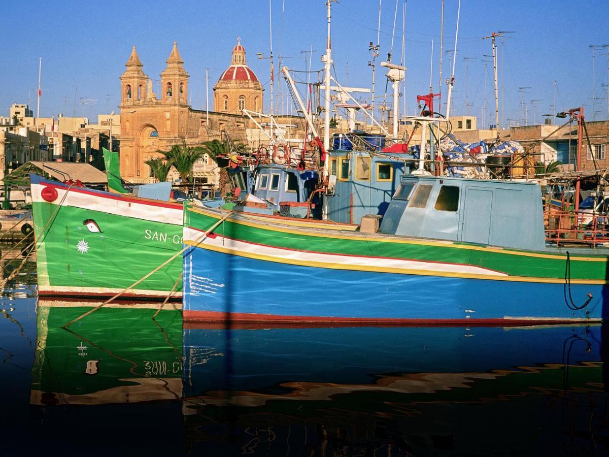 סליאמה Deluxe Apartment With Valletta And Harbour Views מראה חיצוני תמונה