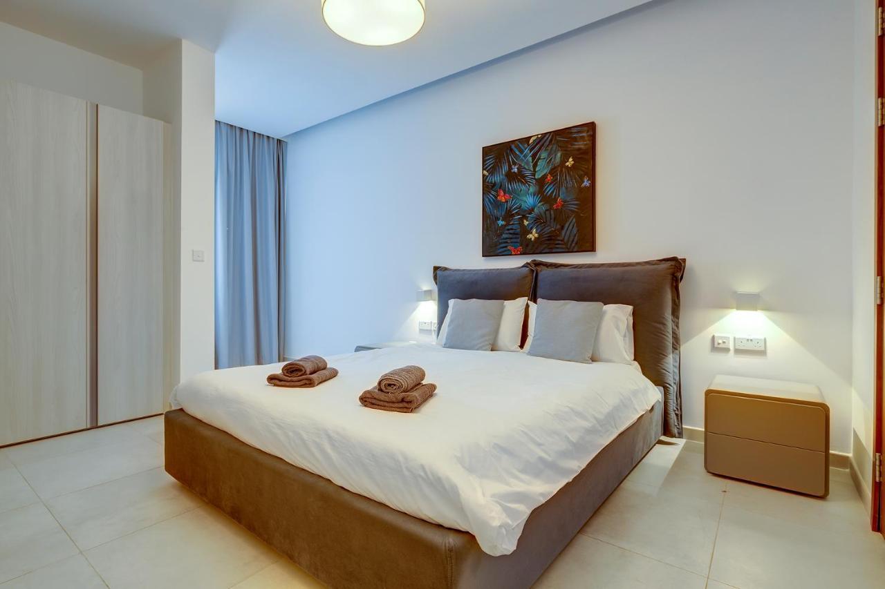 סליאמה Deluxe Apartment With Valletta And Harbour Views מראה חיצוני תמונה