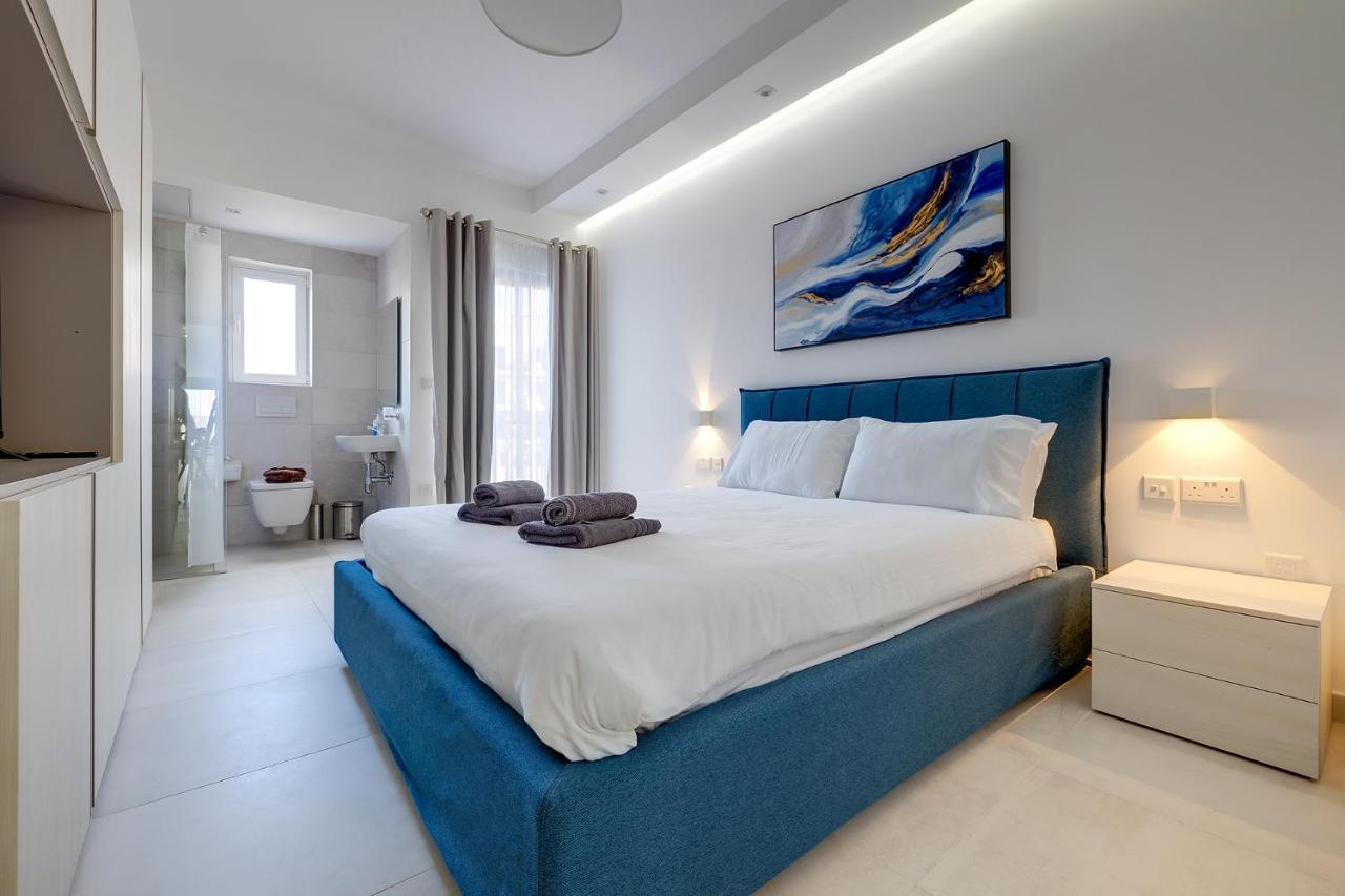 סליאמה Deluxe Apartment With Valletta And Harbour Views מראה חיצוני תמונה